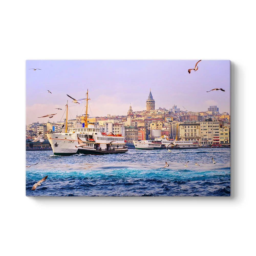Haliç Manzara Tablosu - Model 1